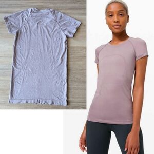 lululemon athletica Light Brown Short Sleeve Tee